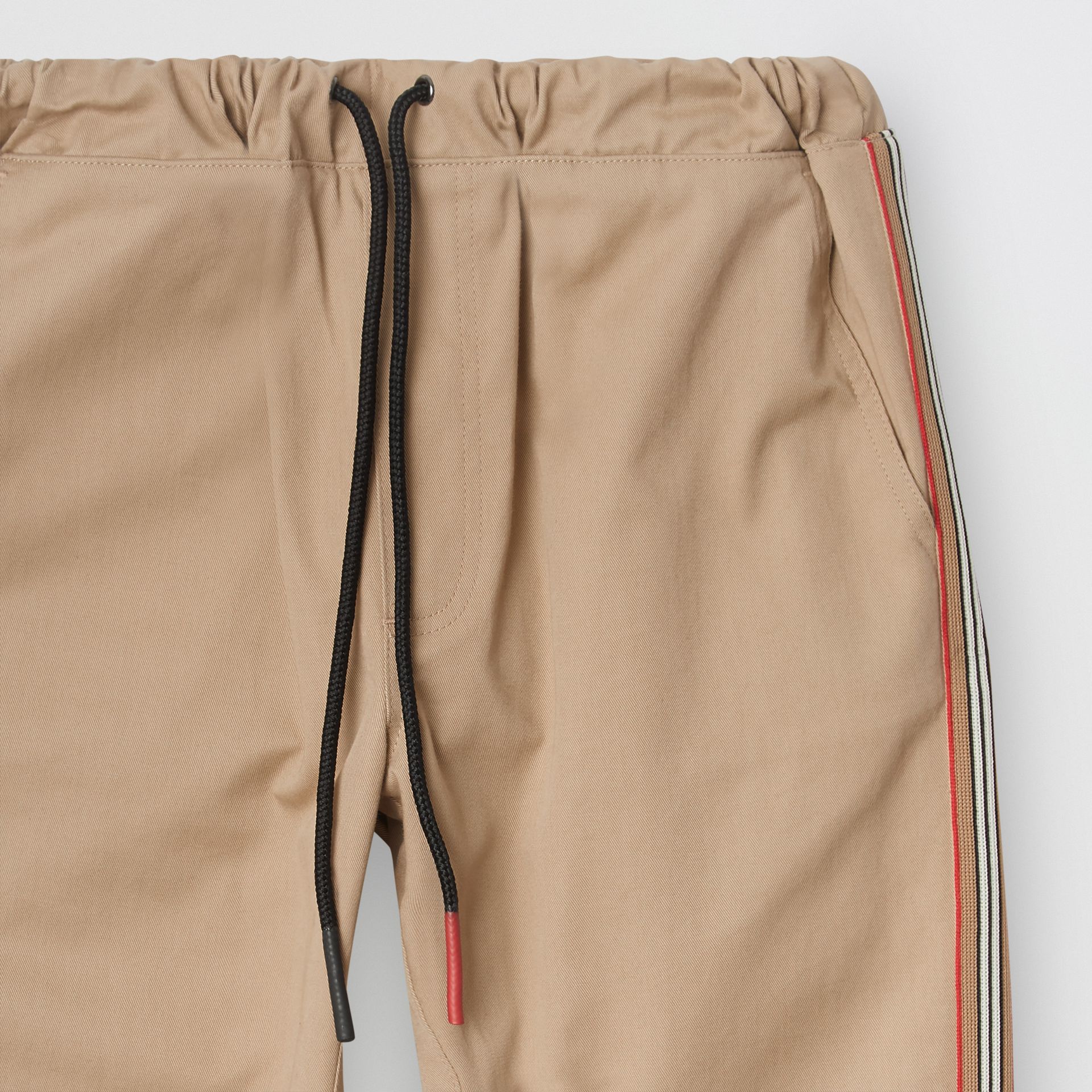 Boys Beige Cotton Trousers