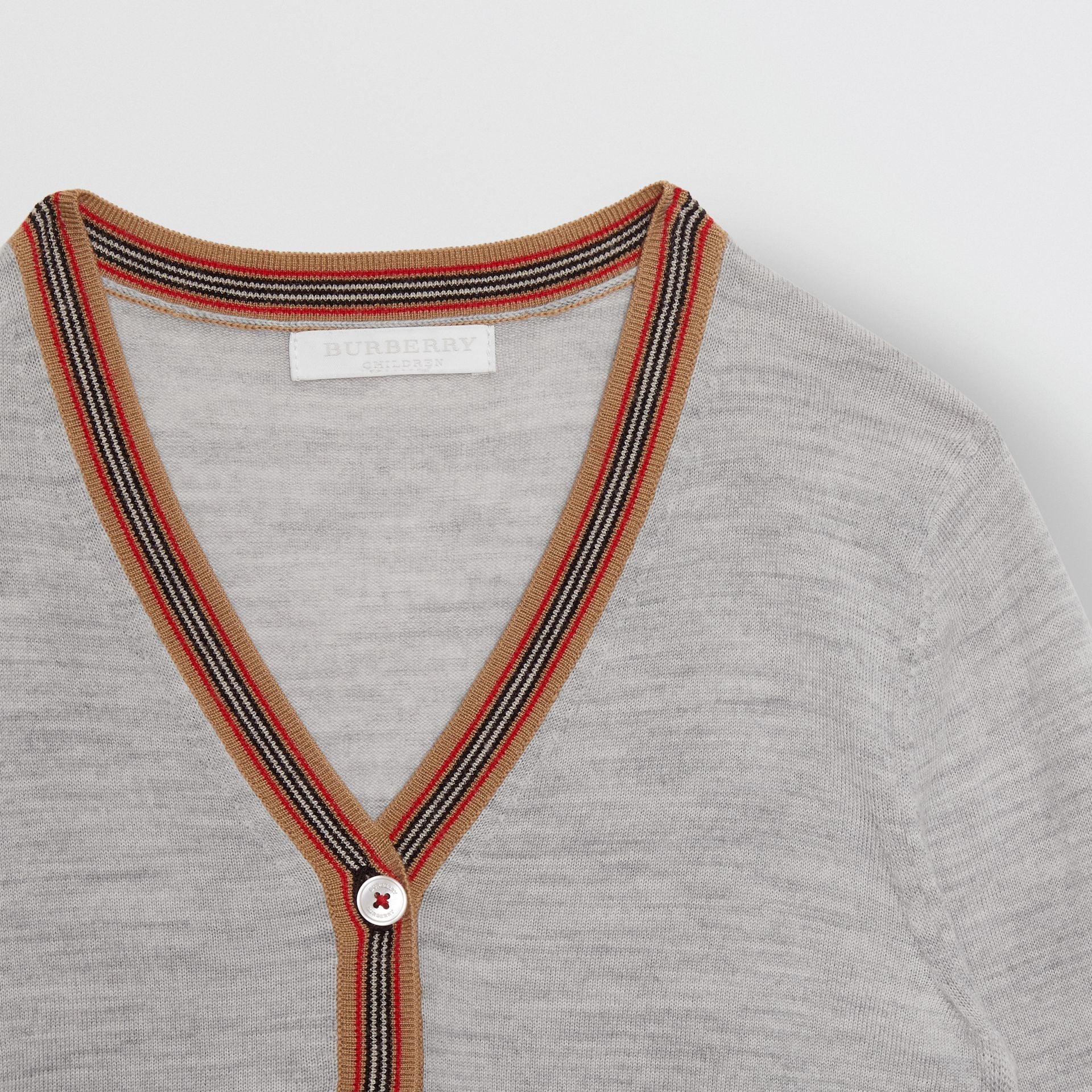 Girls Grey Cardigan