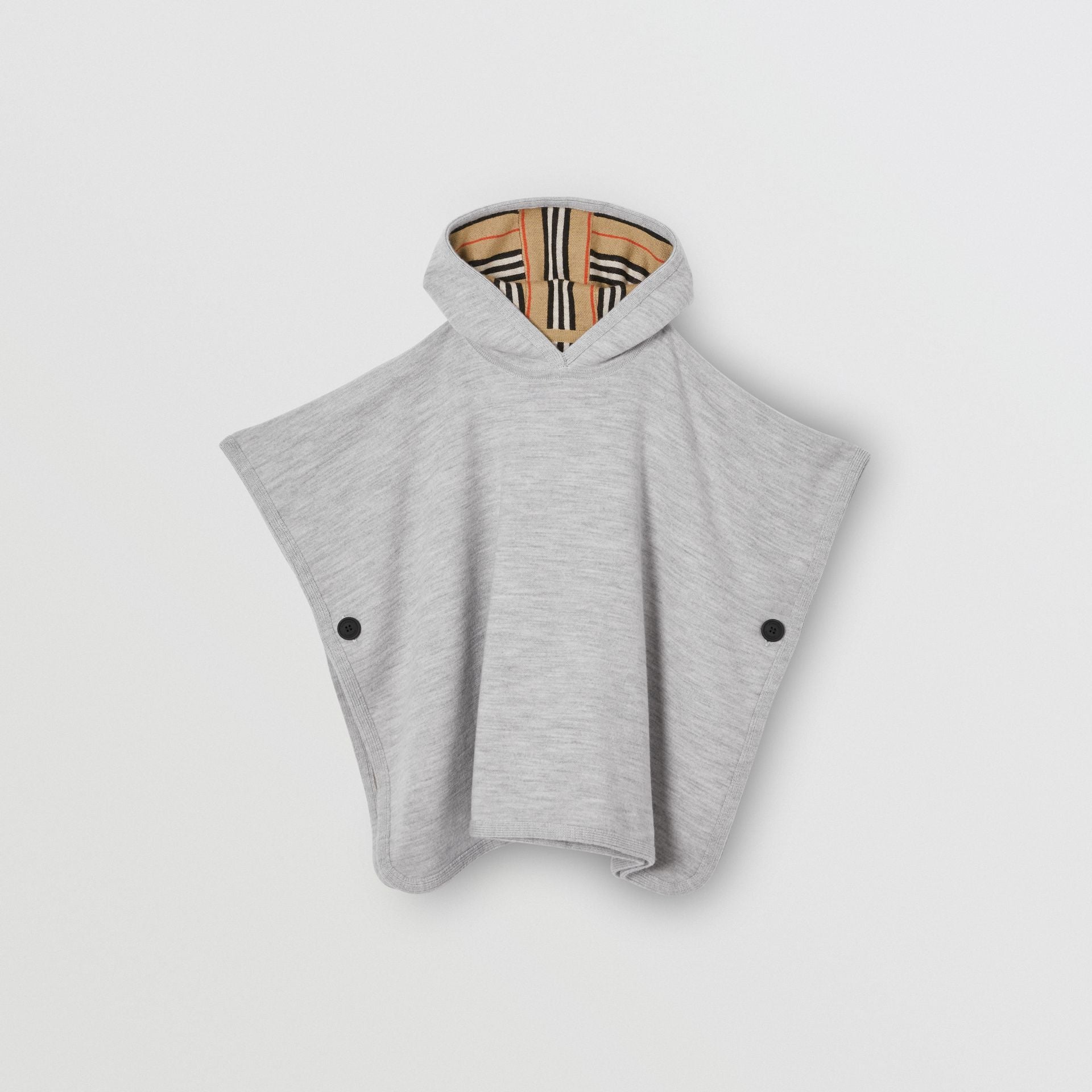 Girls Archive Beige & Grey Wool Jacket