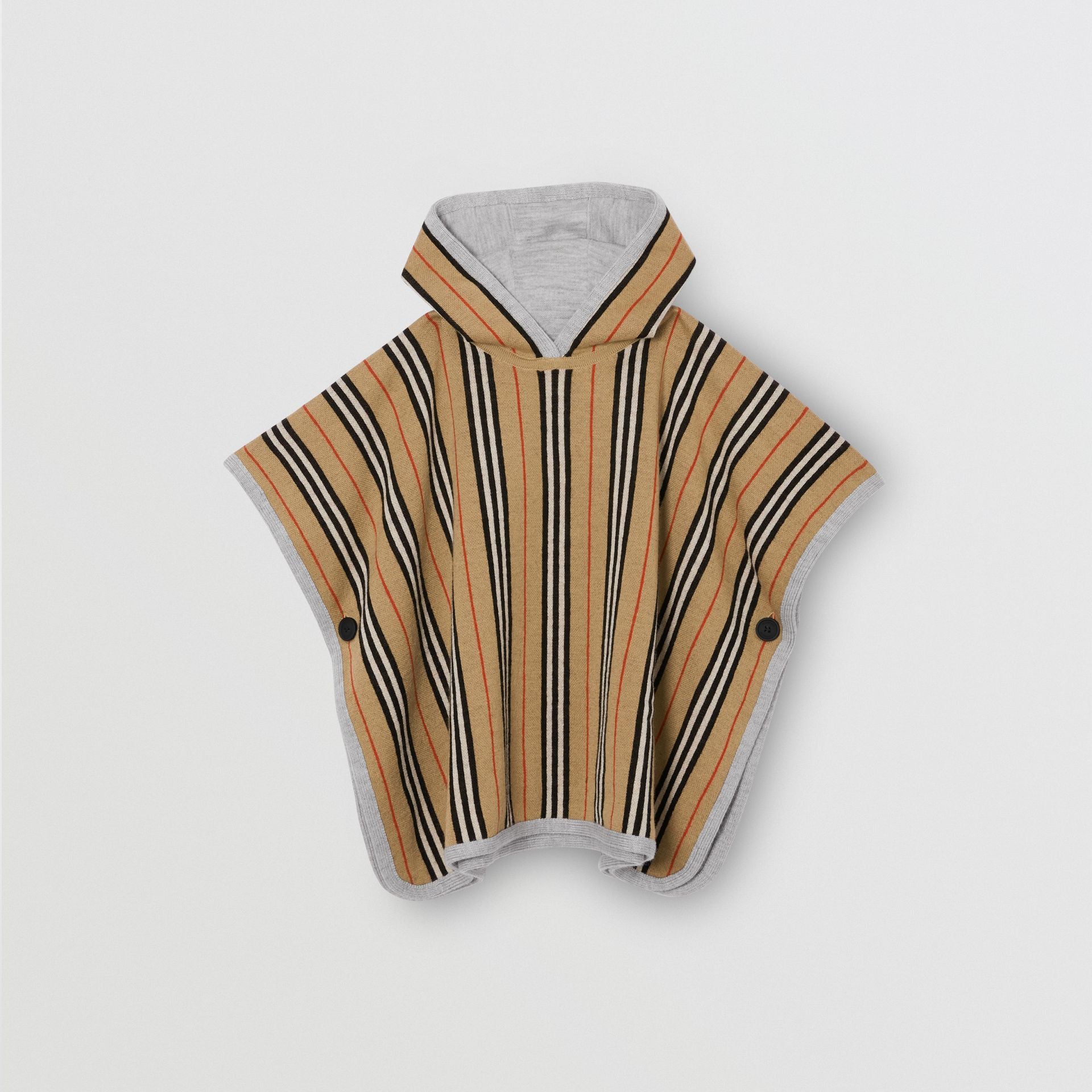 Girls Archive Beige & Grey Wool Jacket