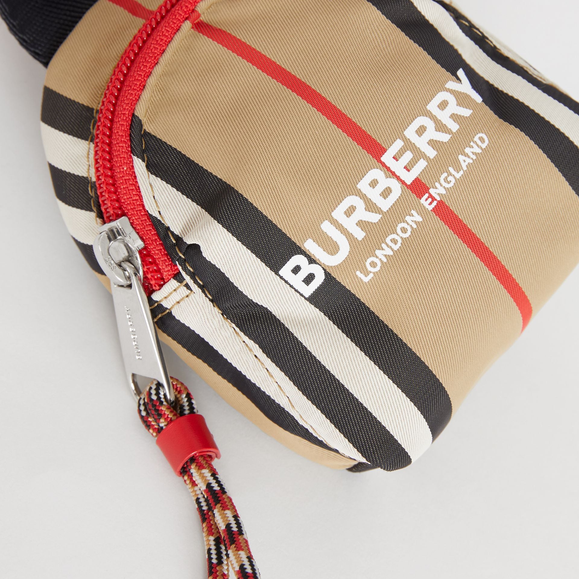 Girls Archive Beige Logo Bag