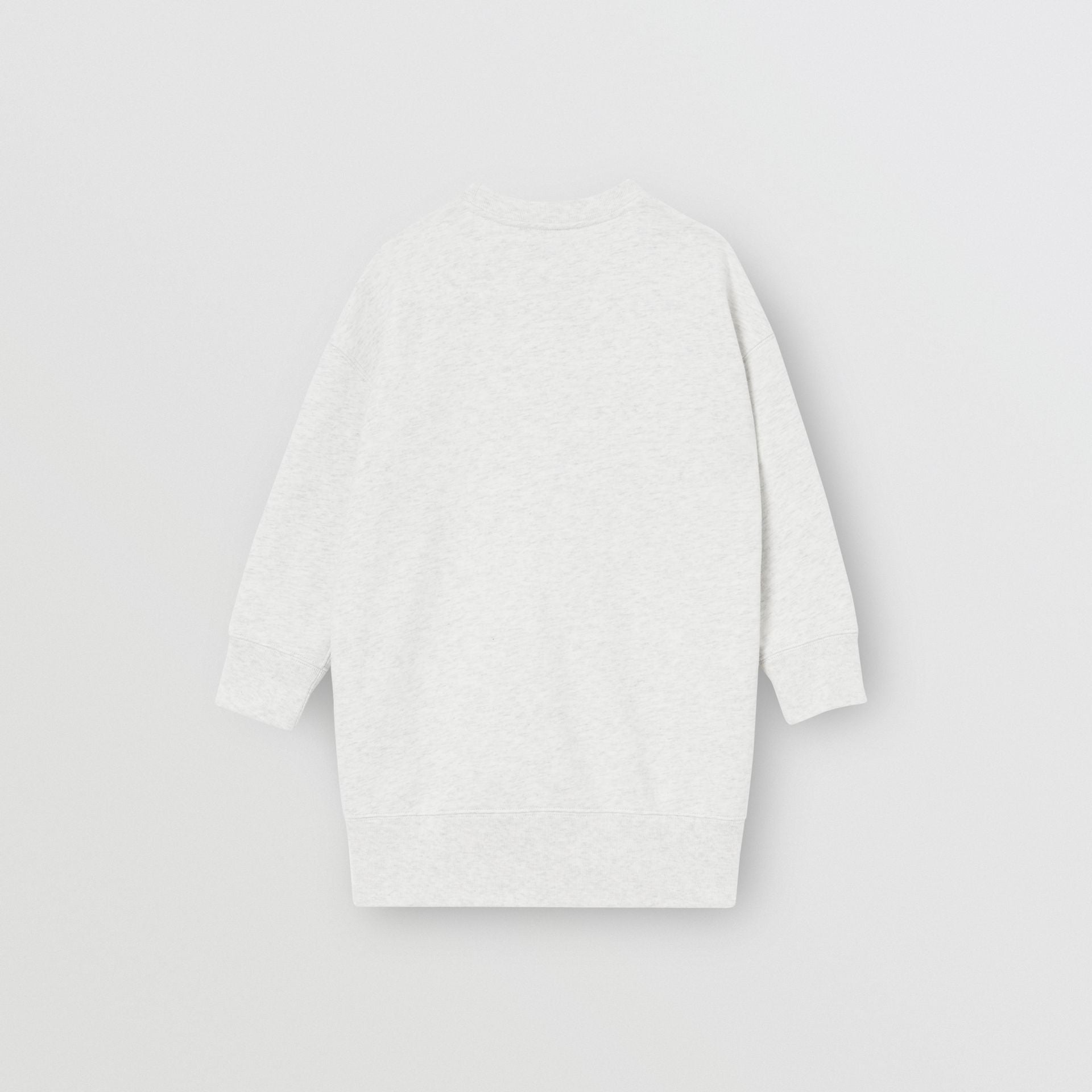 Girls Off-White Printed Cotton Dress