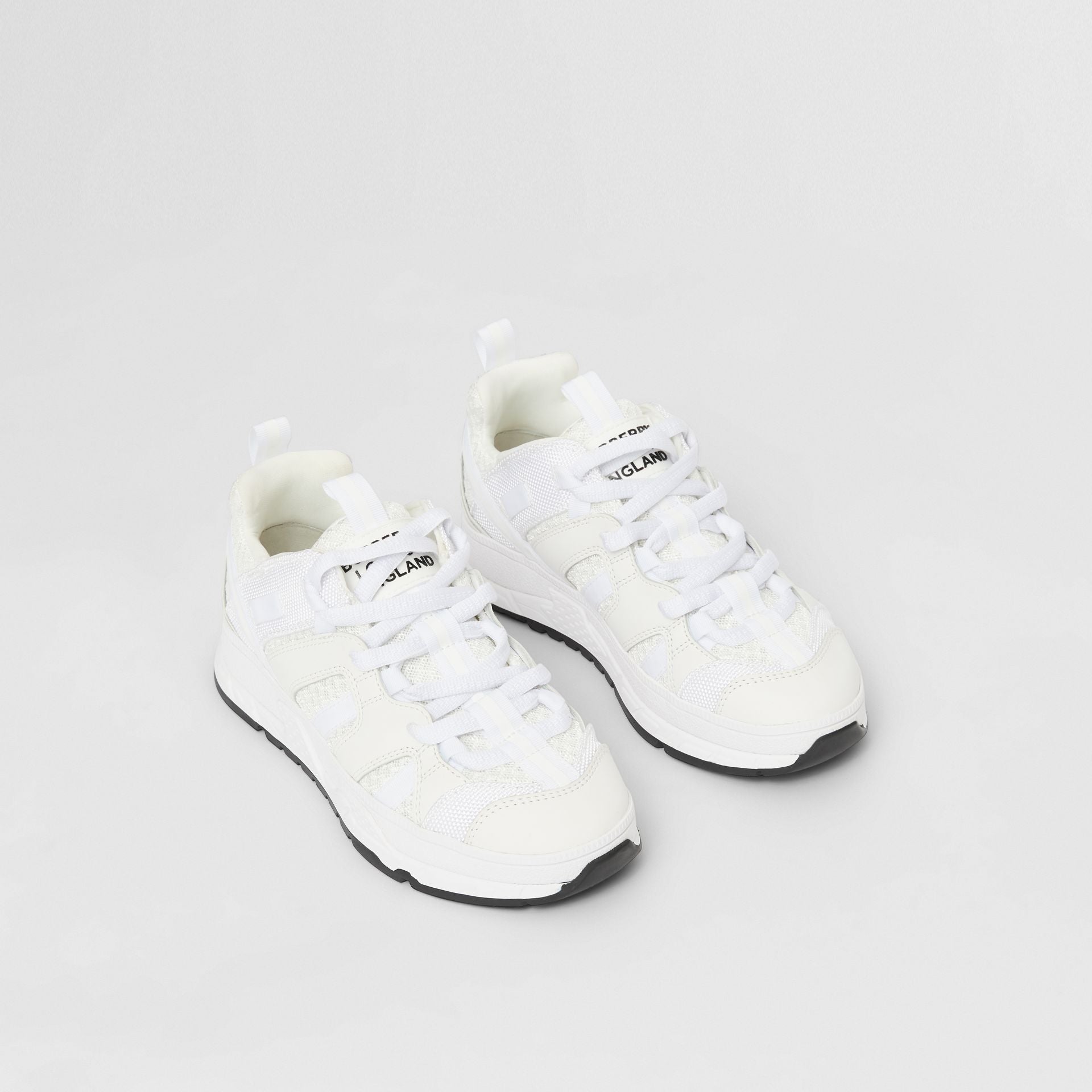 Boys & Girls White Sneakers