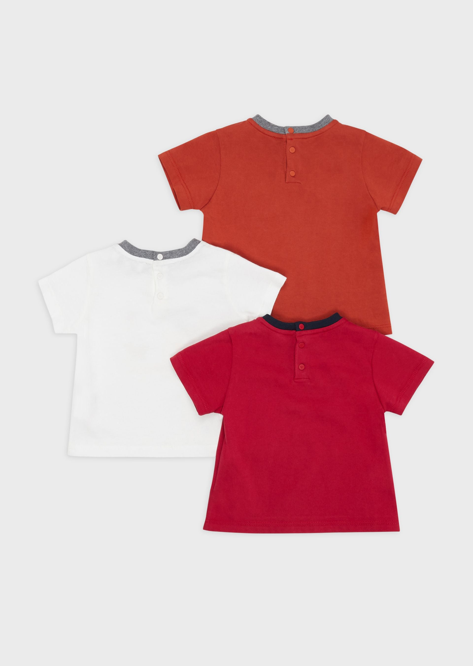 Baby Boys Multicolor Cotton T-shirt Sets