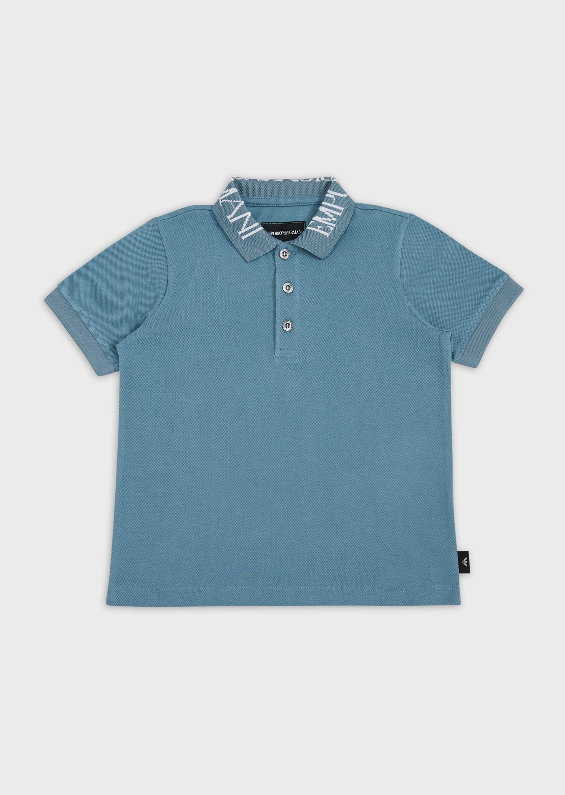 Boys Light Green Polo Shirt