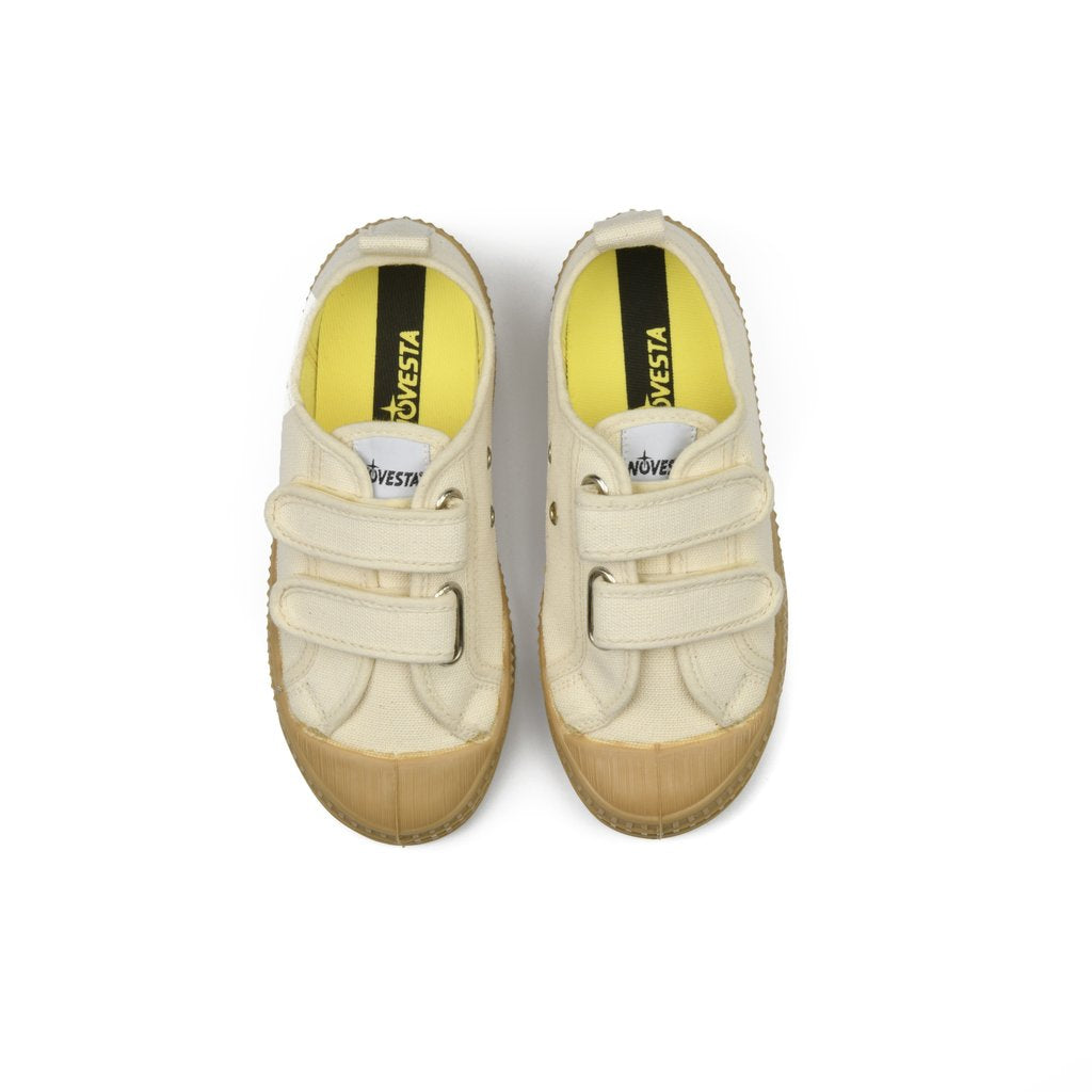 Girls White Velcro Shoes