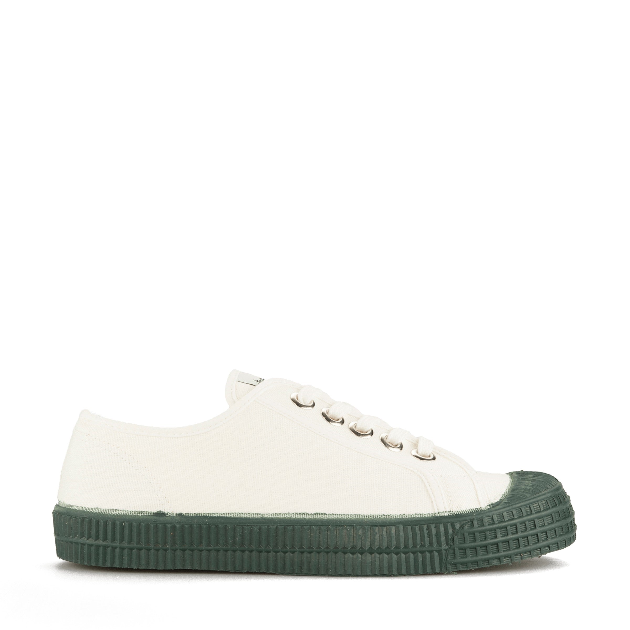 Boys White & Green Shoes