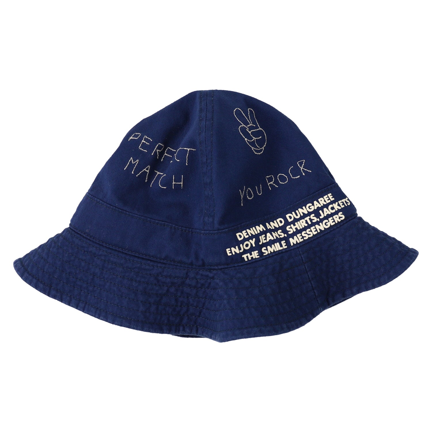 Boys & Girls Navy Bucket Hat