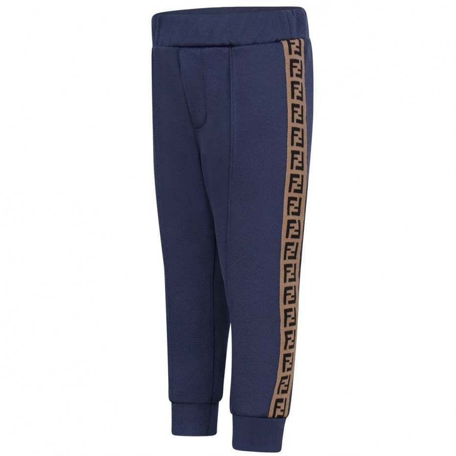 Baby Boys Navy Logo Trousers