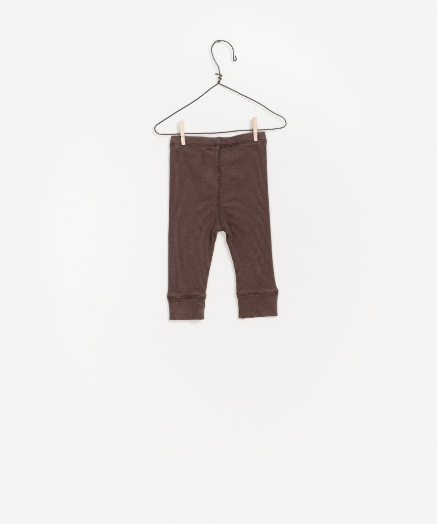 Baby Boys Brown Cotton Trousers