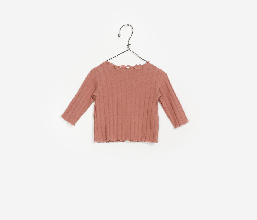 Baby Girls Brick Red Sweater