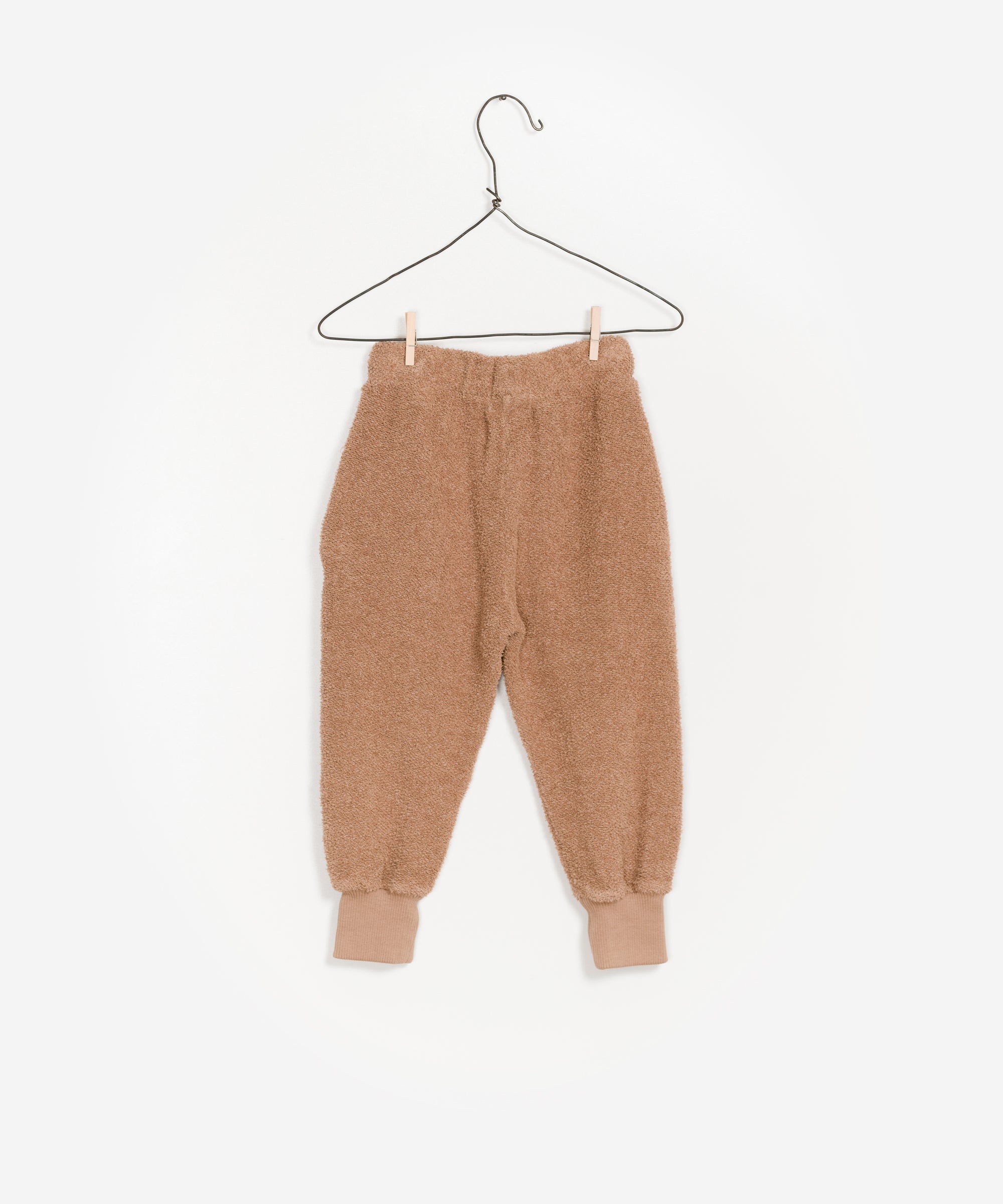 Boys Coffee Cotton Trousers