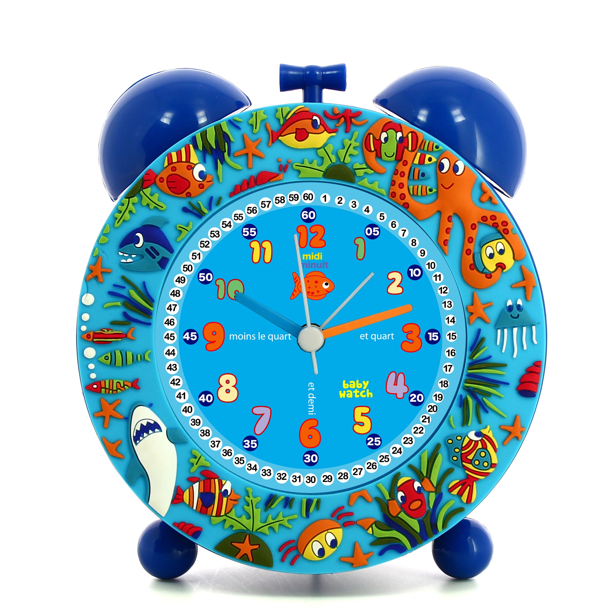 Boys Blue Ocean Alarm Clock