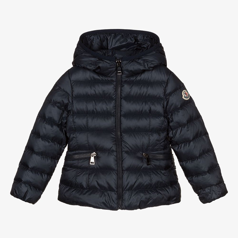 Girls Navy "LISET" Padded Down Jacket