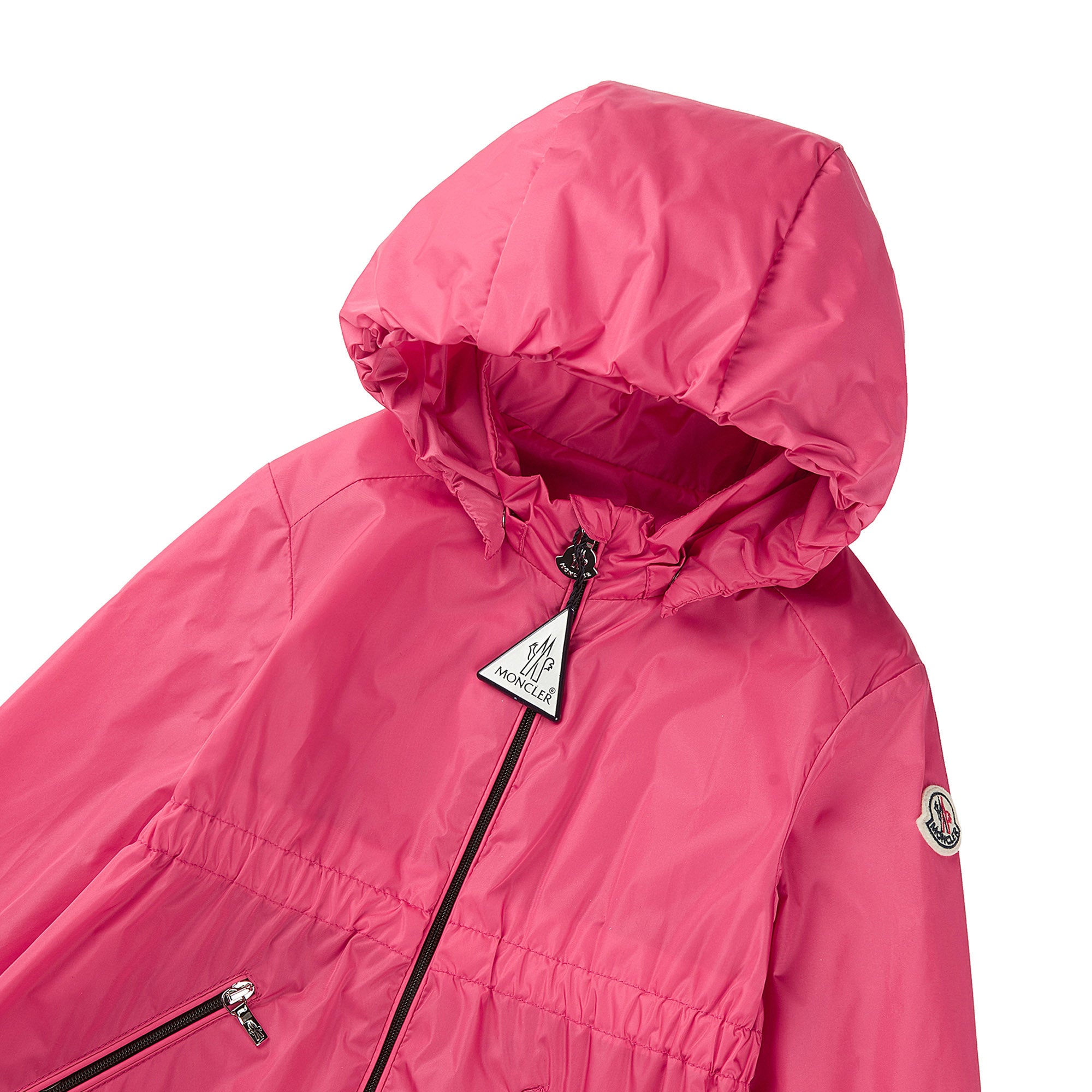 Baby Girls Pink Hooded Jacket