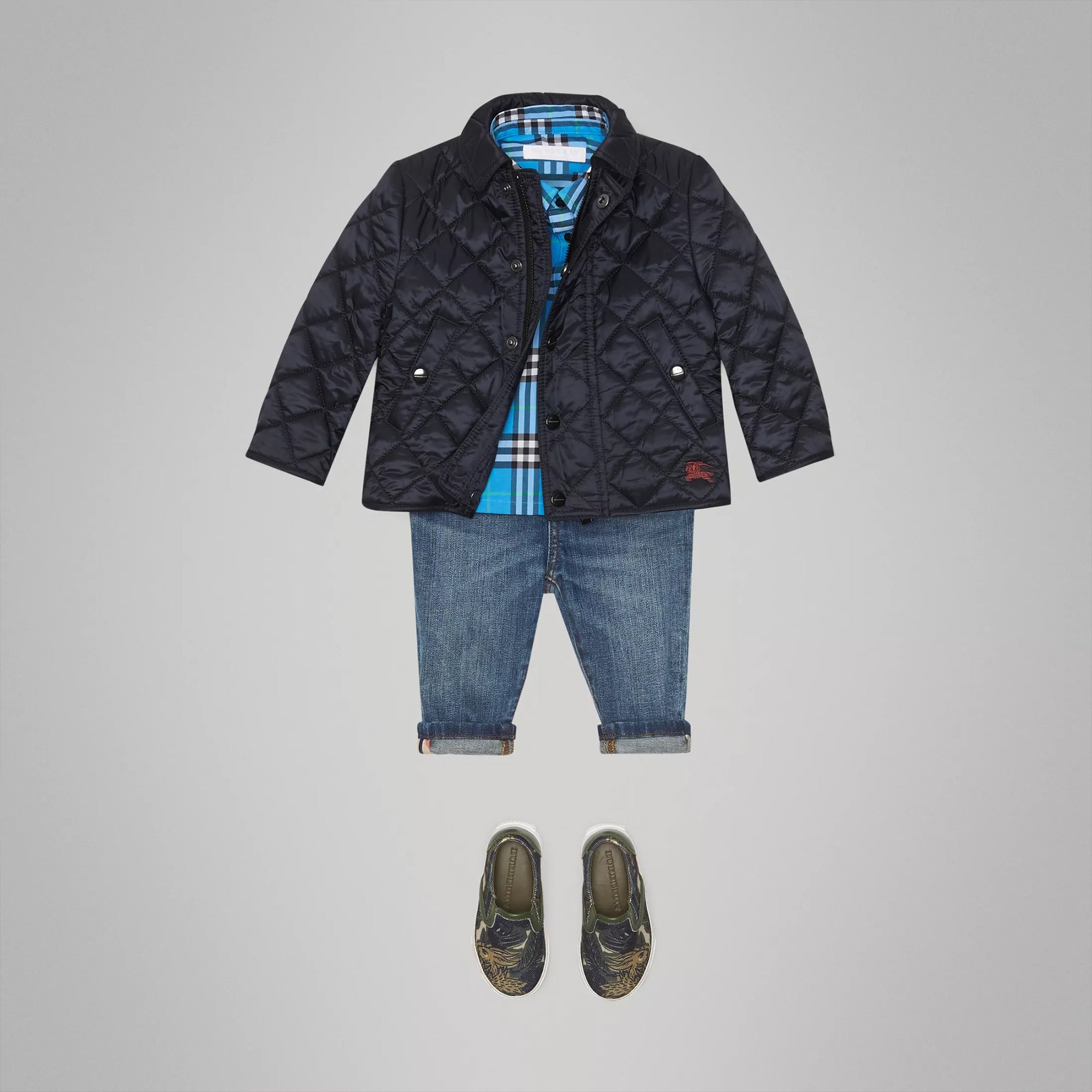 Baby Boys Ink Coat