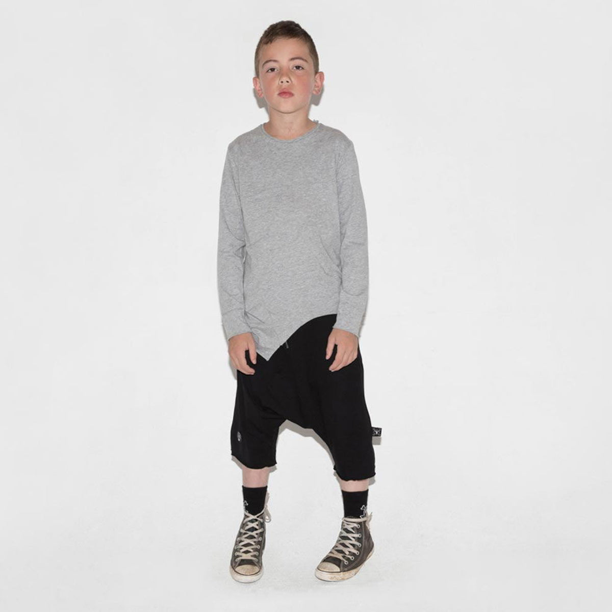 Boys&Girls Black Cotton Light Shorts