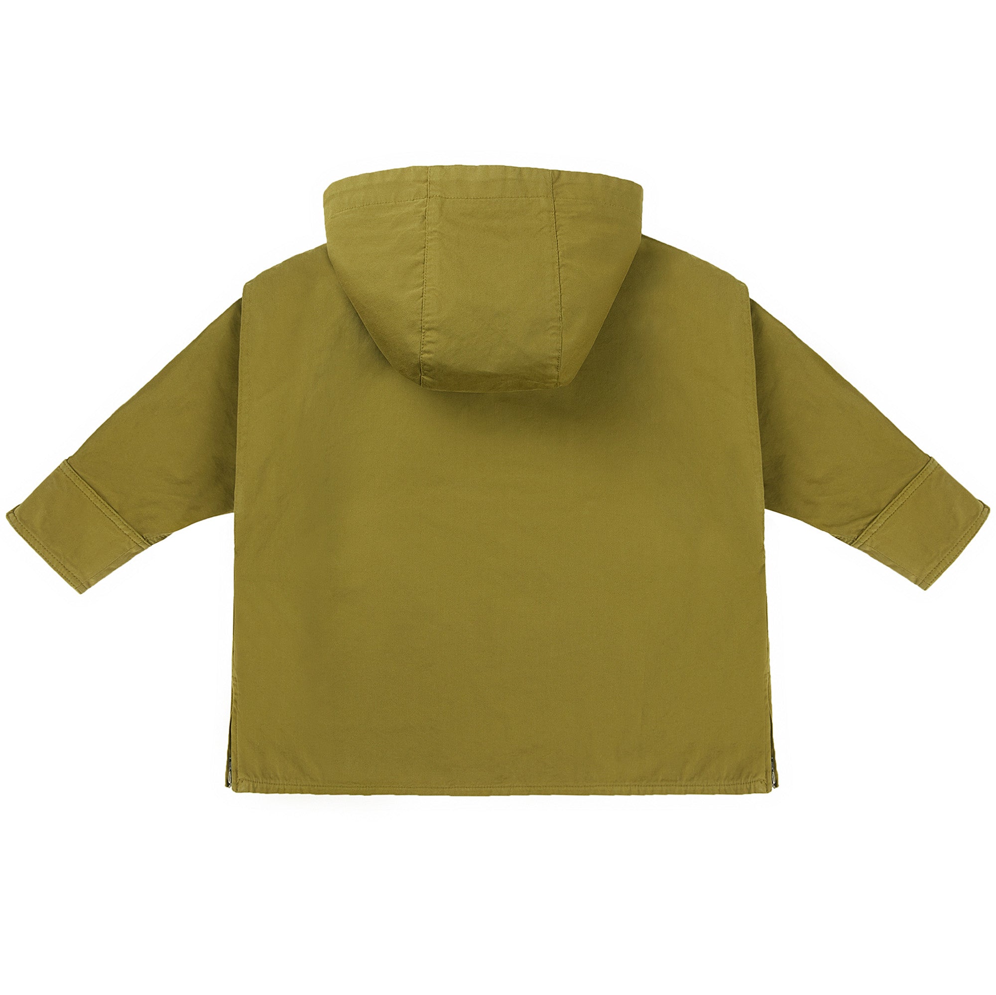 Boys & Girls Green Hooded Coat