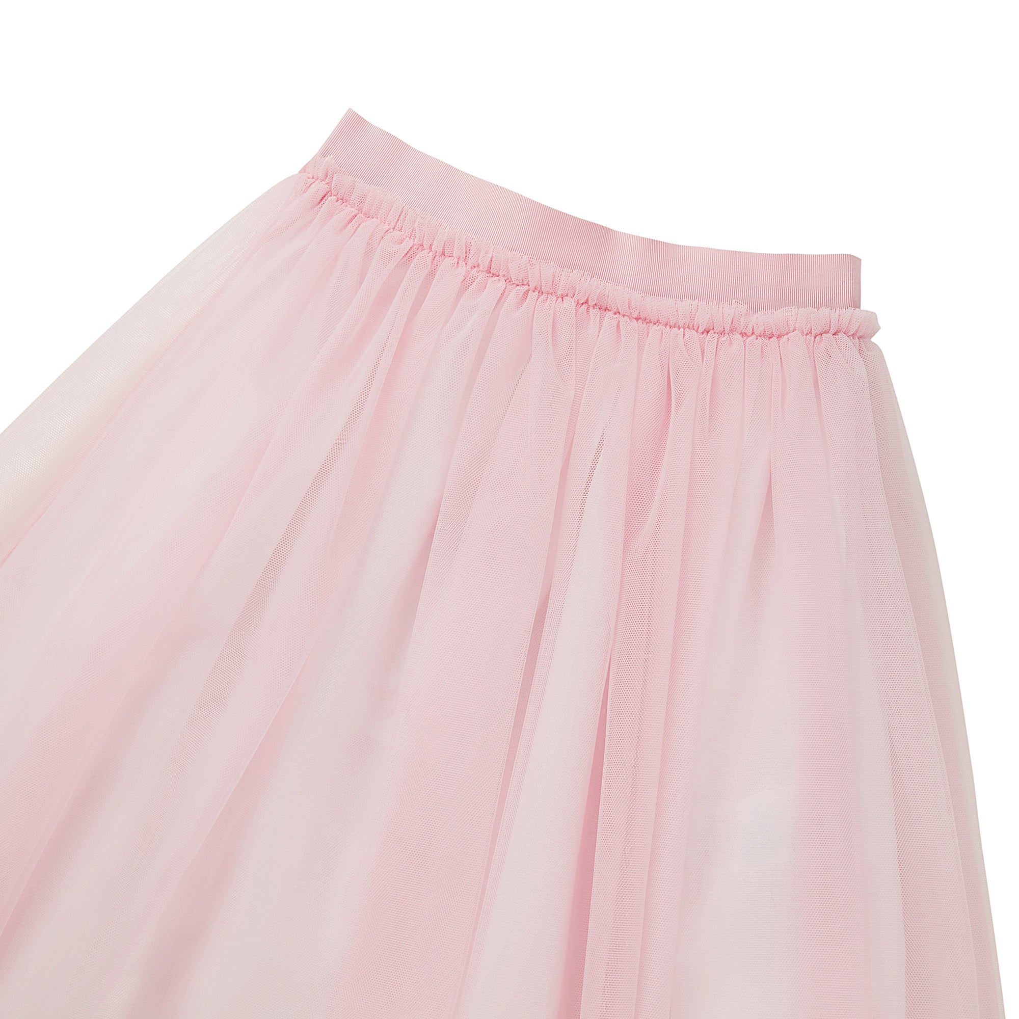 Girls Pink Tulle Skirt