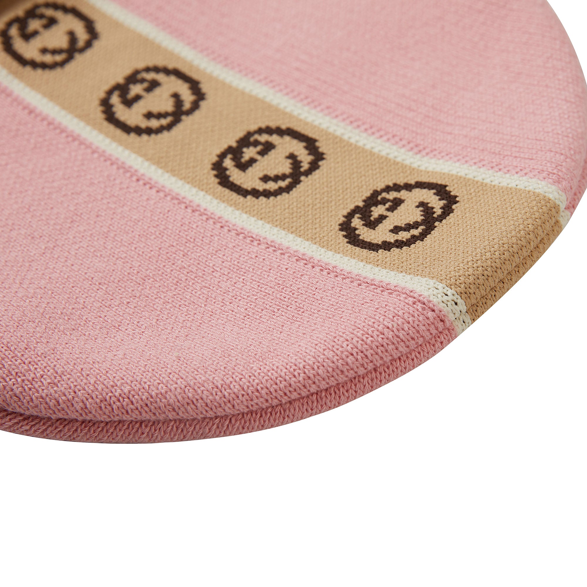 Girls Pink Logo Cotton Hat