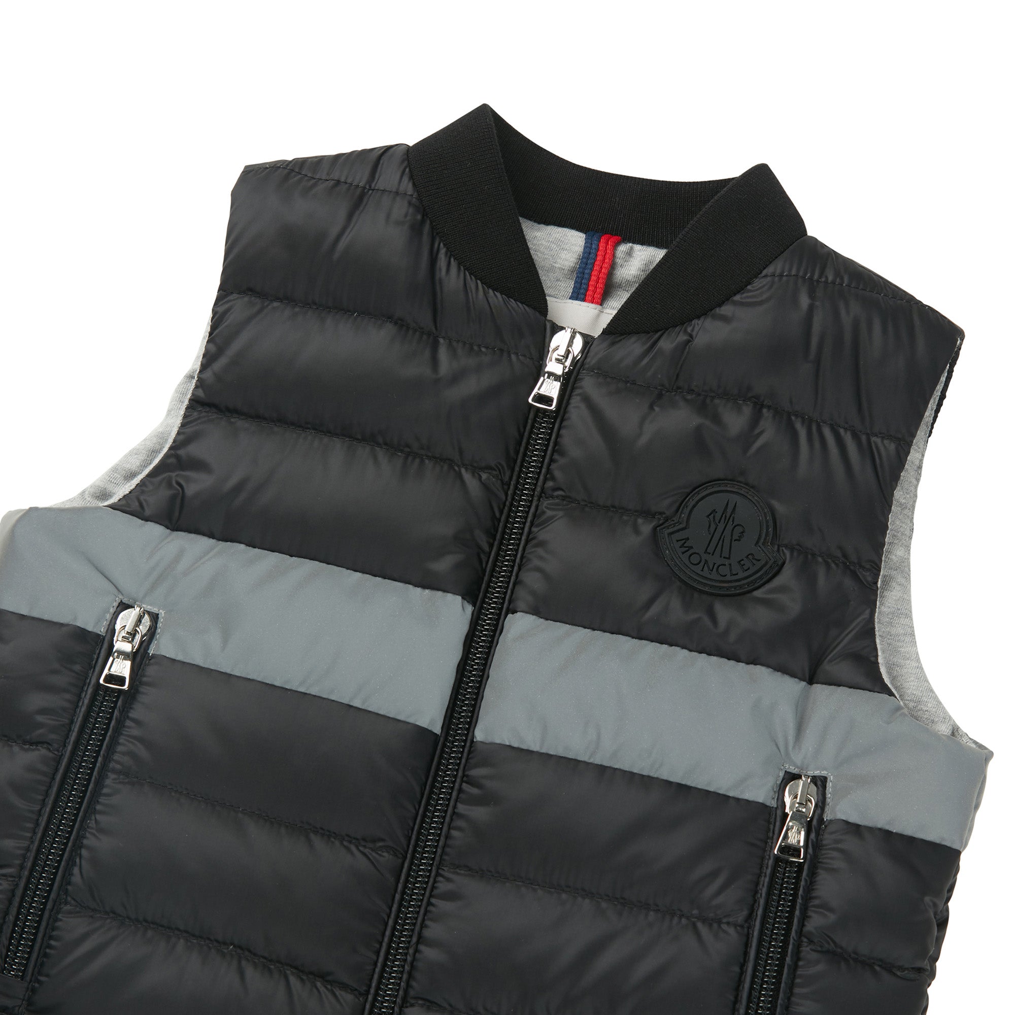 Baby Boys Black "LAUCH" Padded Down Gilet