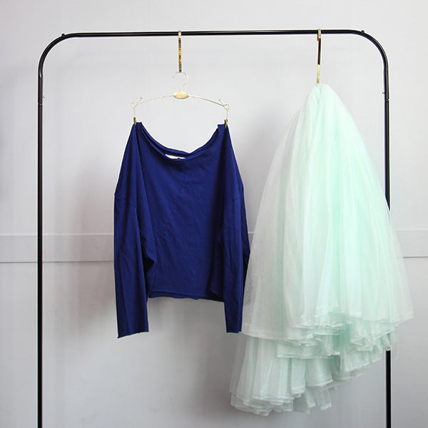 Girls Blue Ballet T-Shirt