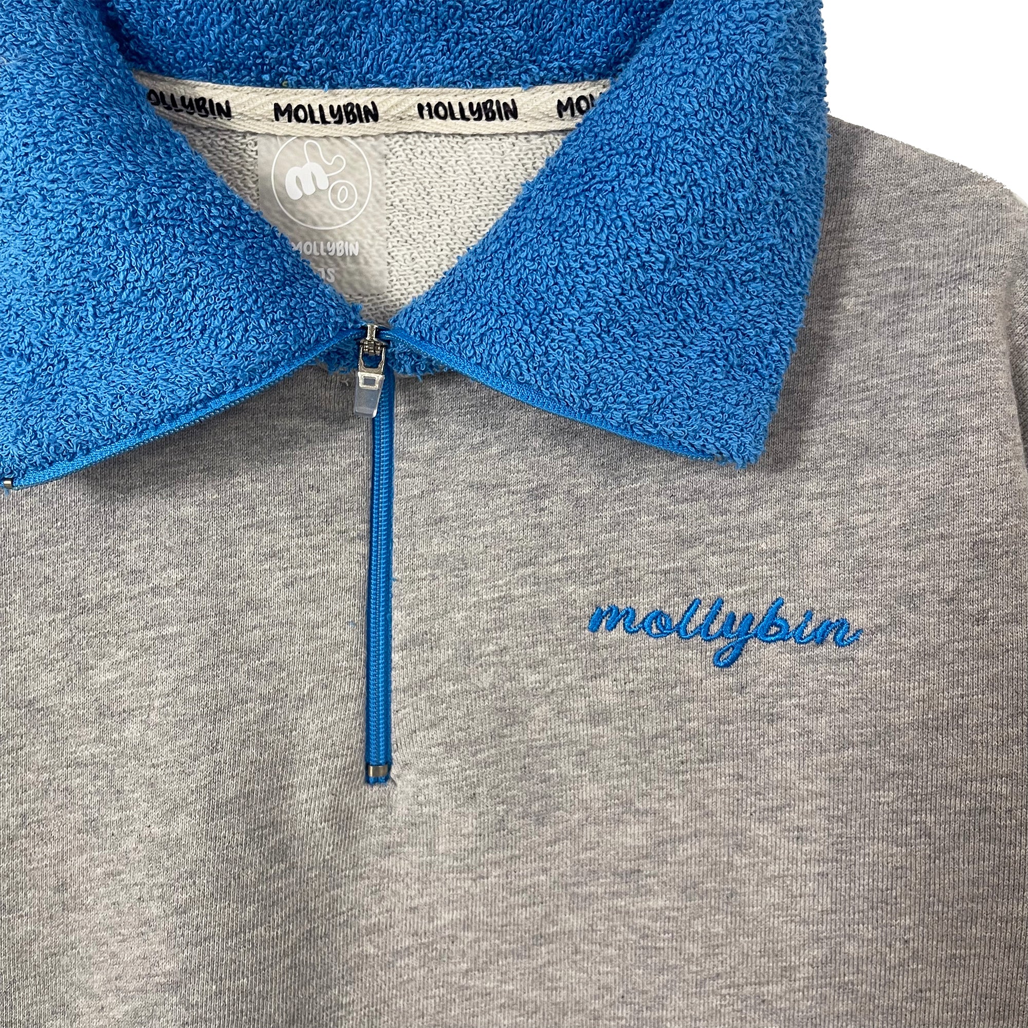 Boys & Girls Light Grey Cotton Sweatshirt