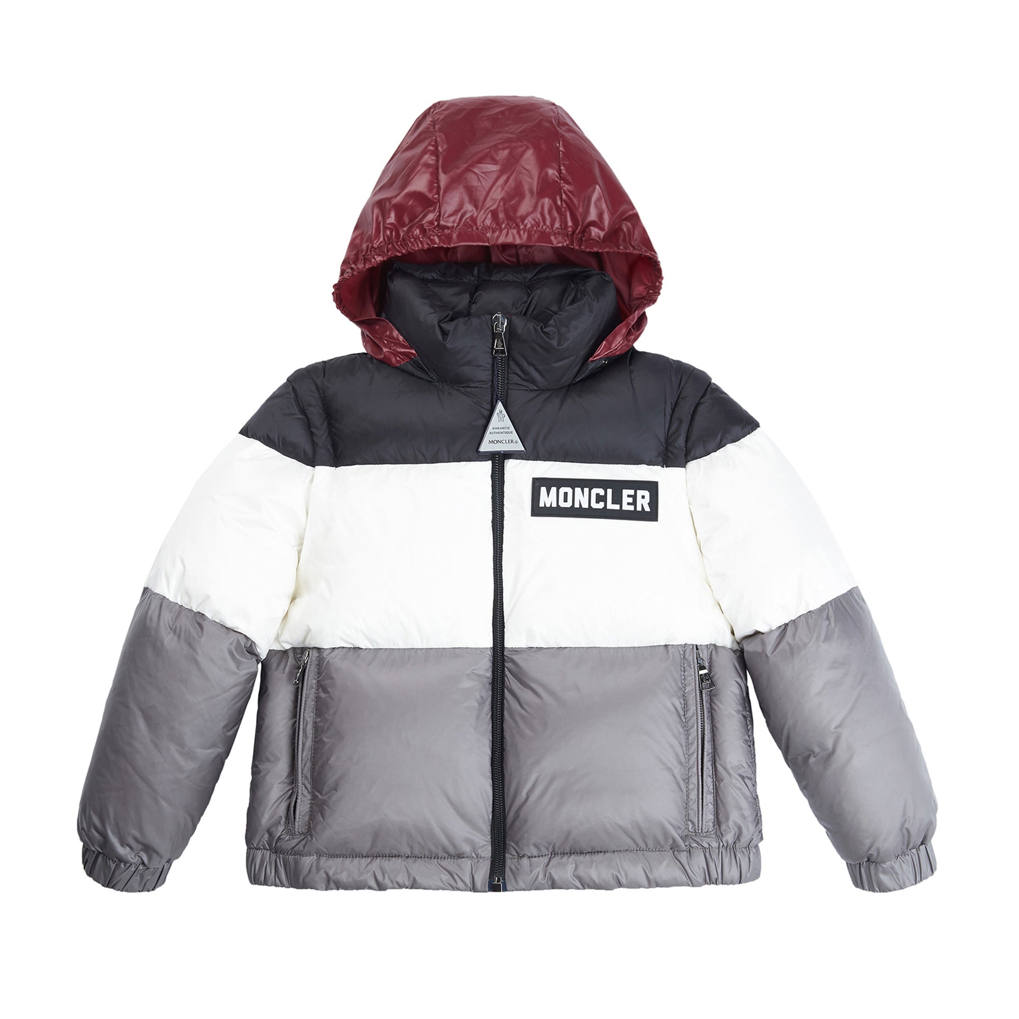 Boys Black "MIMIZAN" Padded Down Coat