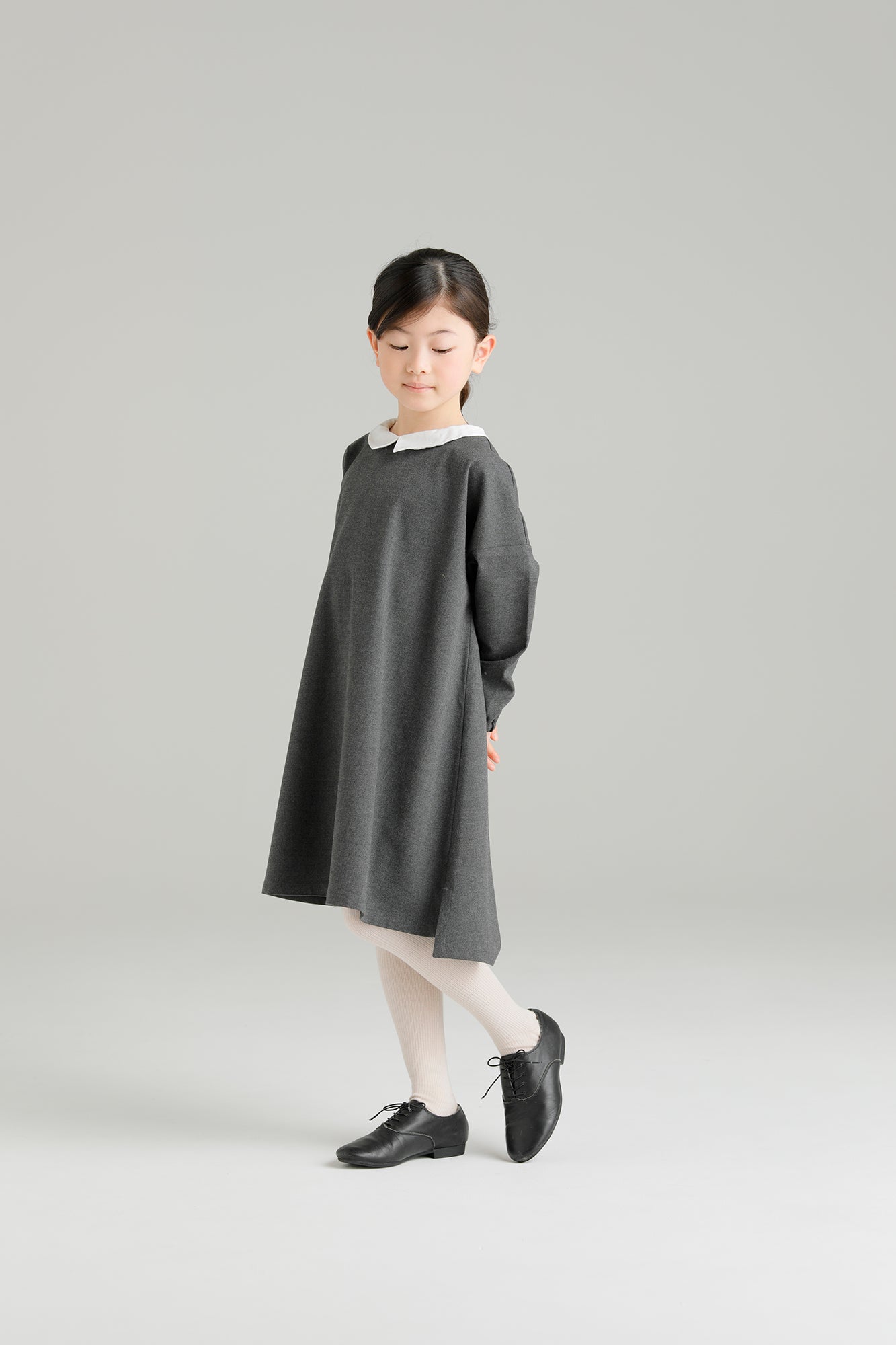 Girls Dark Grey Dress