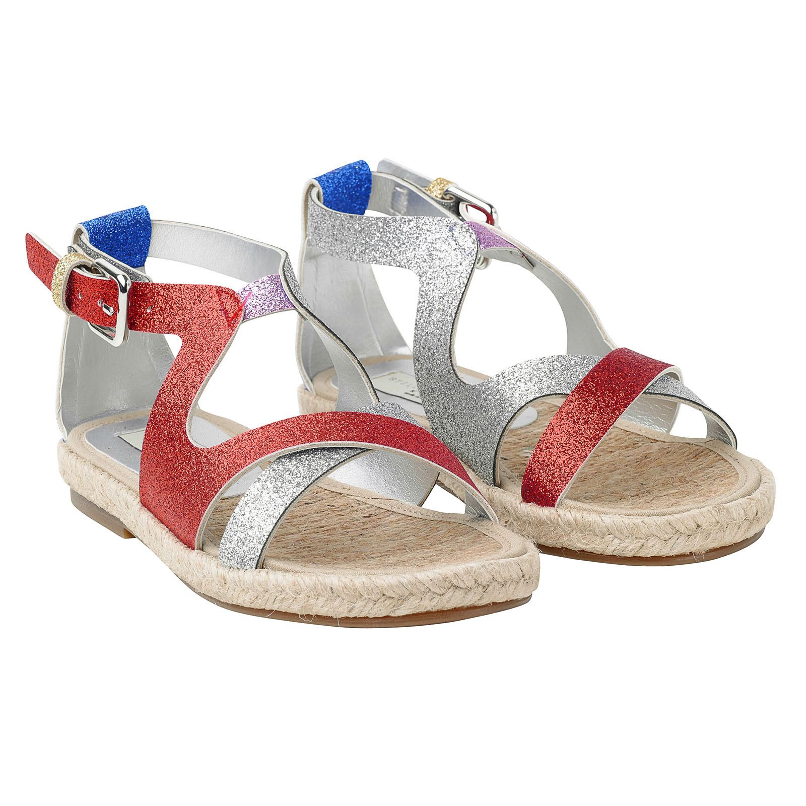 Girls Multicolor Buckle Strap Sandals - CÉMAROSE | Children's Fashion Store