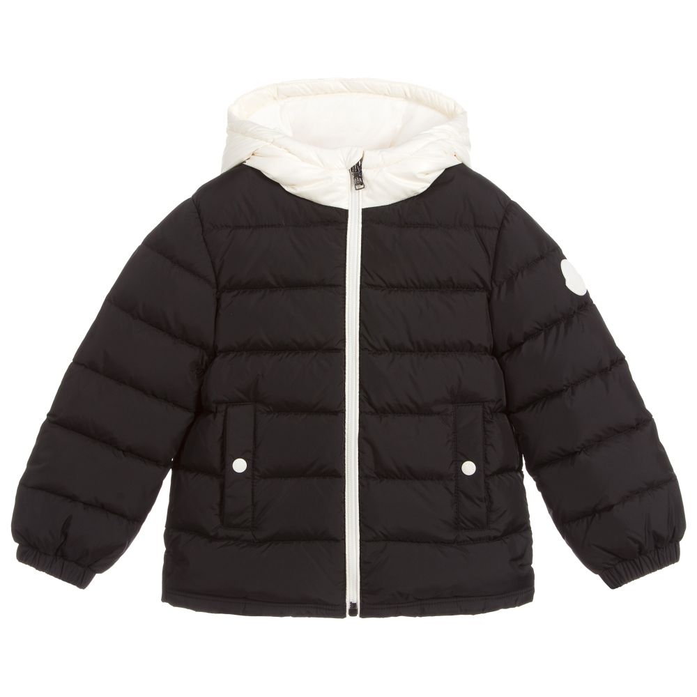 Baby Boys Black Padded Down Coat