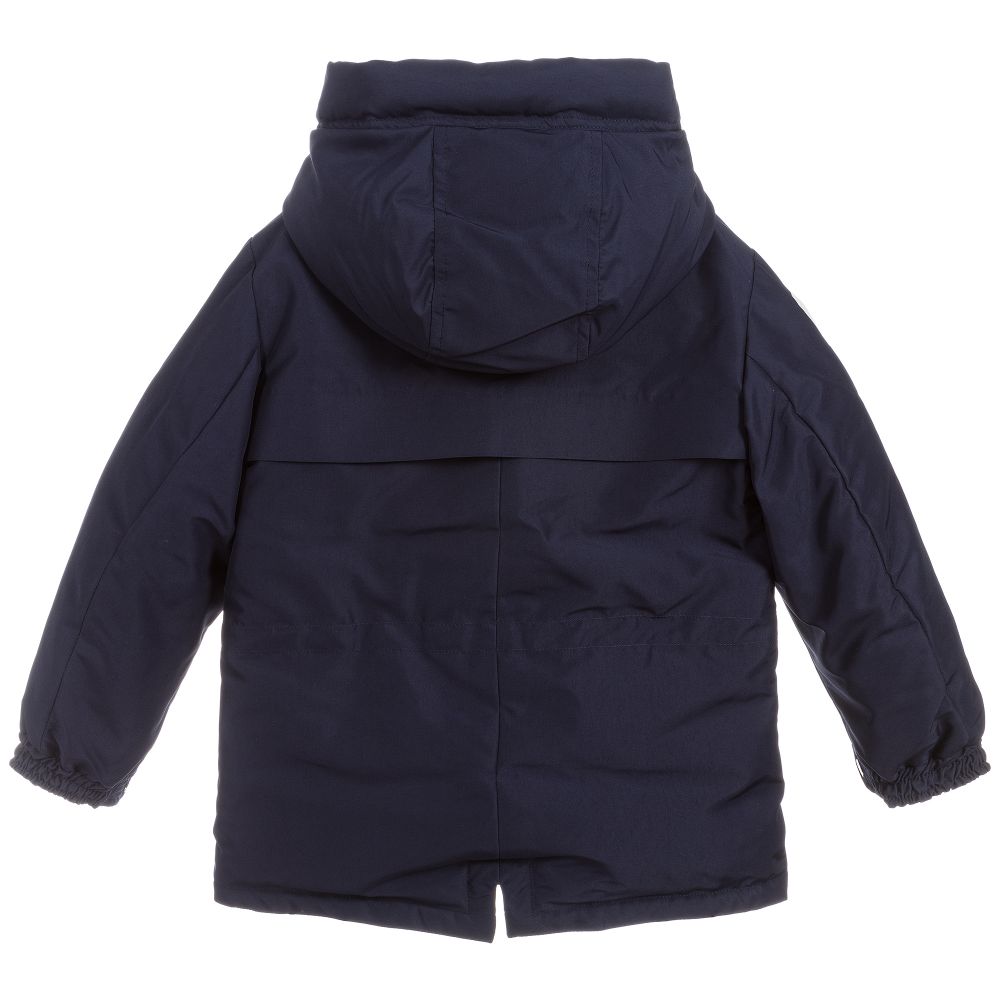 Boys Navy "AIRON" Padded Down Jacket