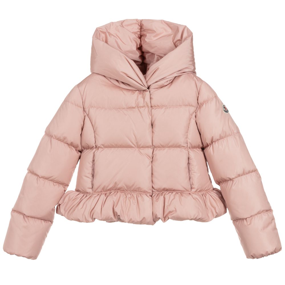 Girls Pink "CAYOLLE" Padded Down Coat