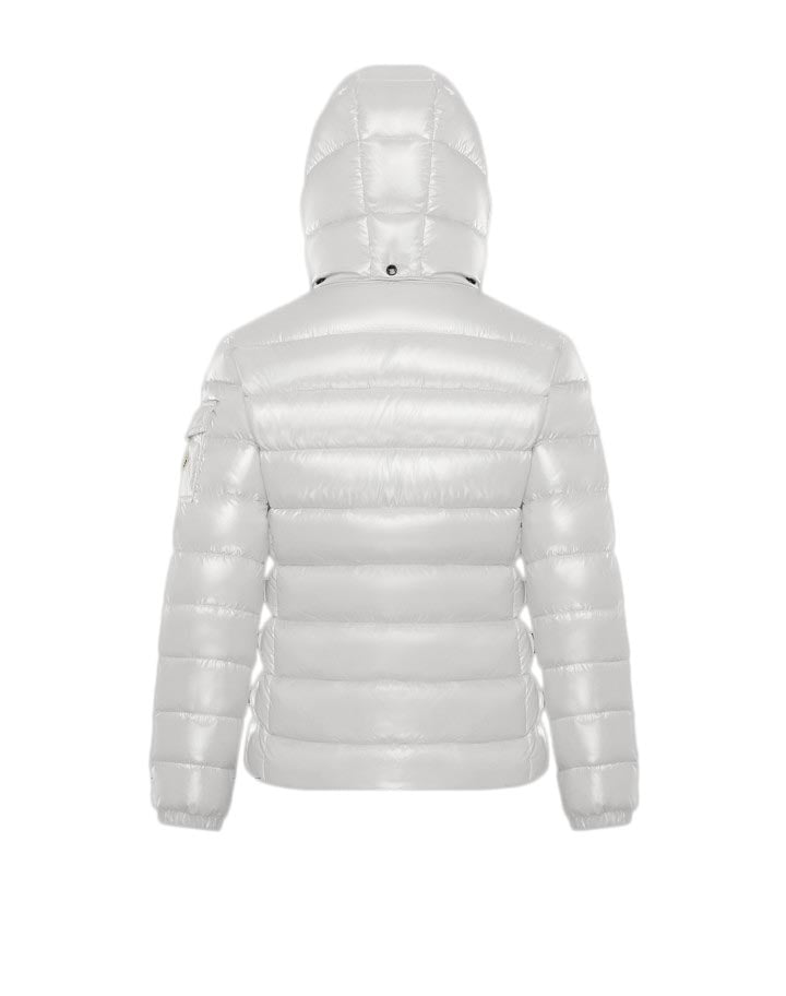 Girls White "Bady" Padded Down Jacket