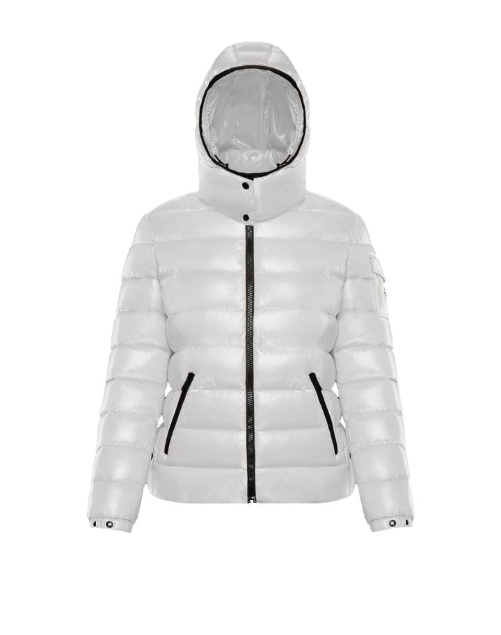 Girls White "Bady" Padded Down Jacket