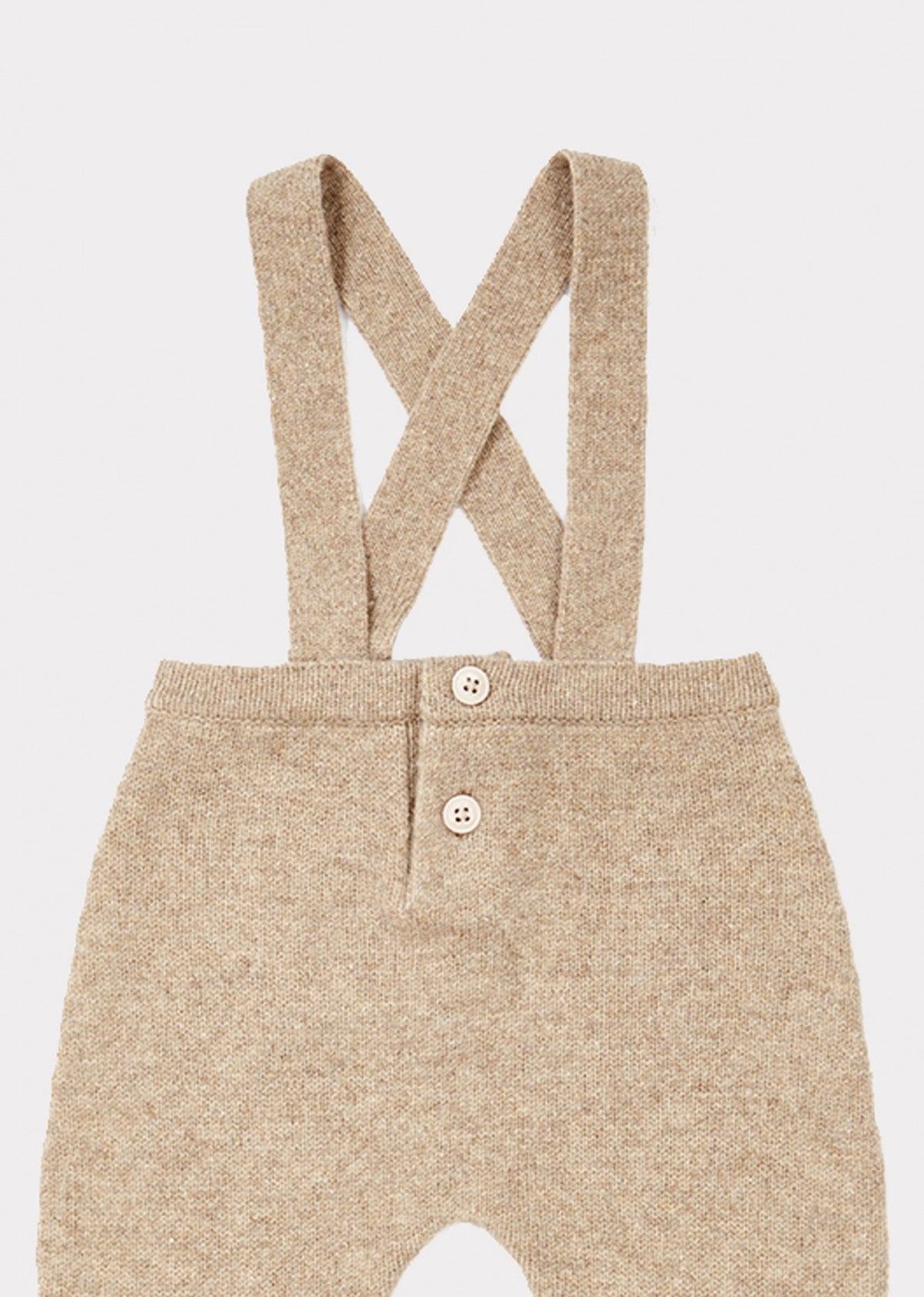 Baby Girls Camel Wool Trousers