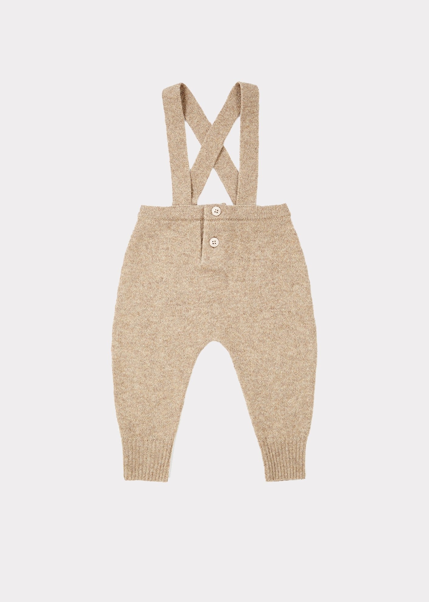 Baby Girls Camel Wool Trousers