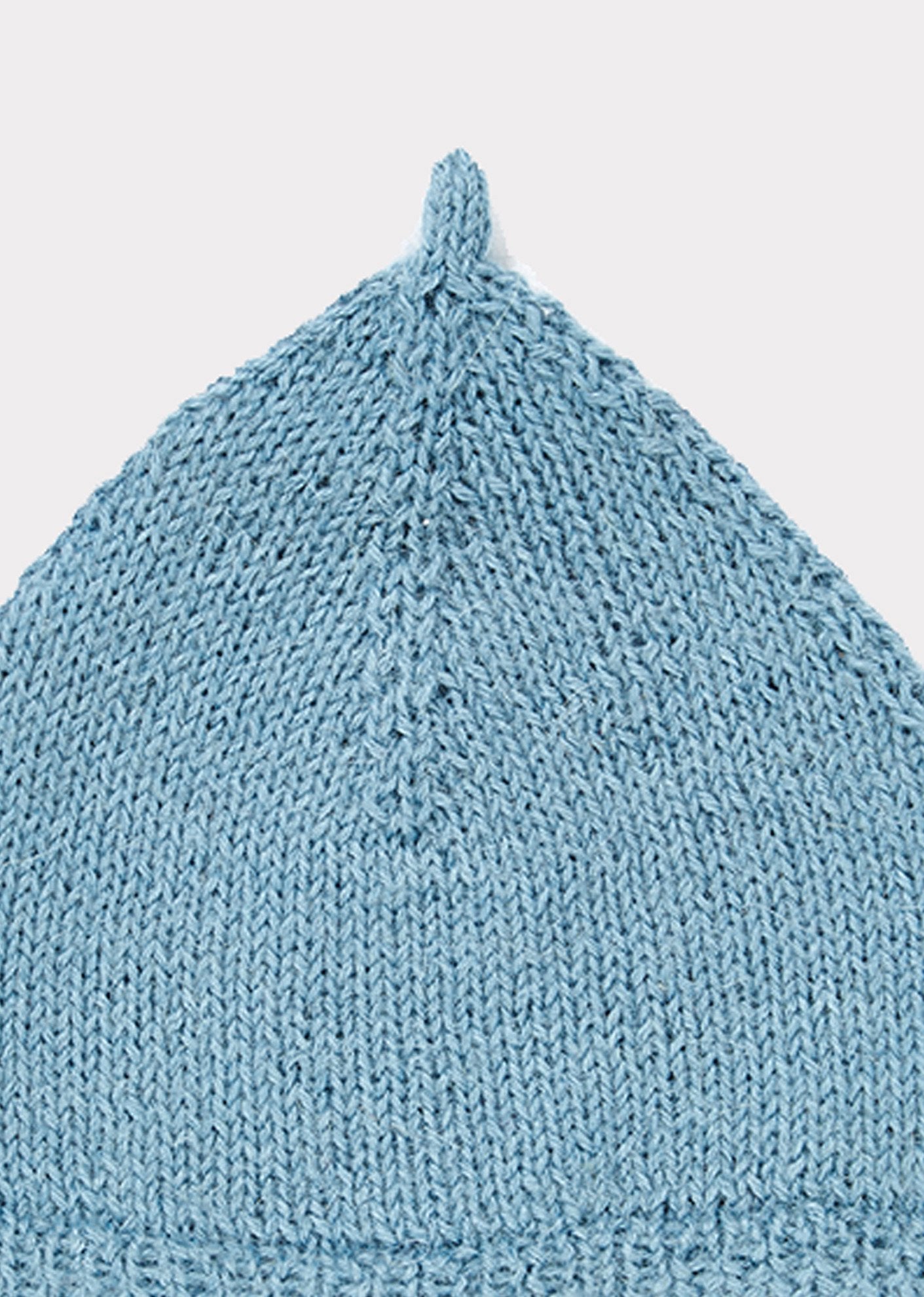 Baby Boys & Girls Blue Alpaca Hat