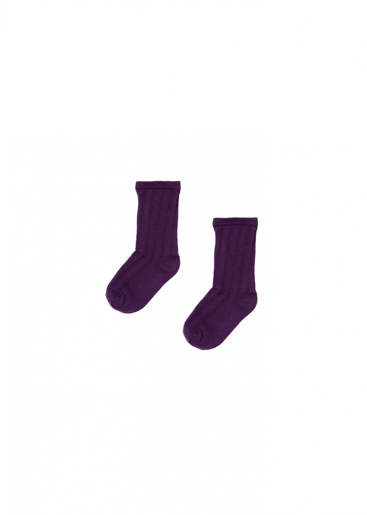 Baby Girls Purple Cottons Socks