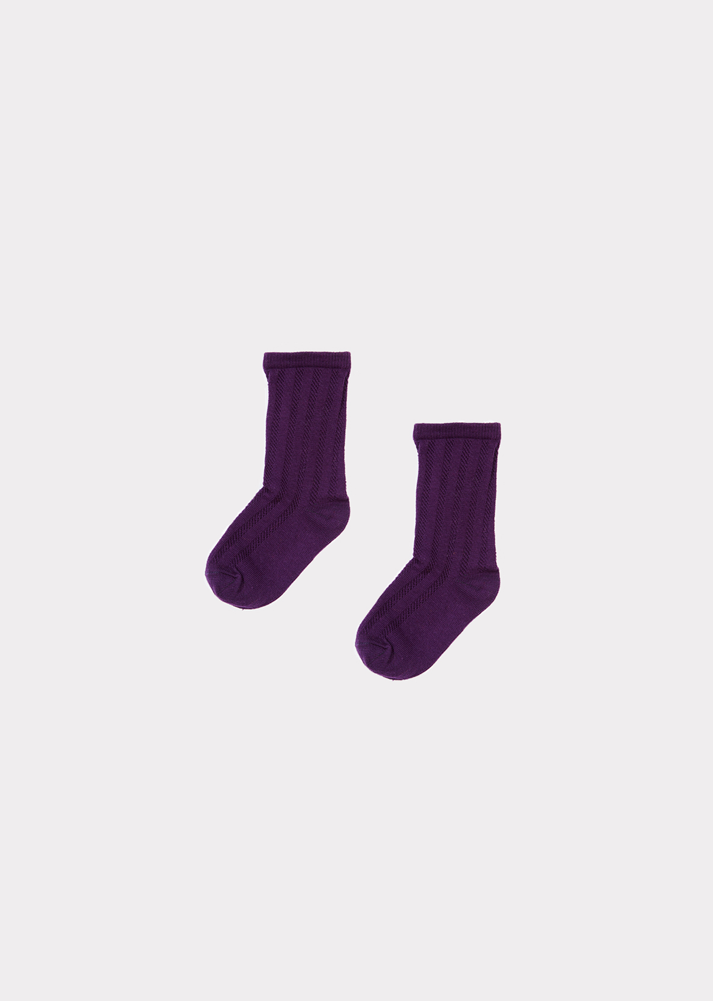 Baby Girls Purple Cottons Socks