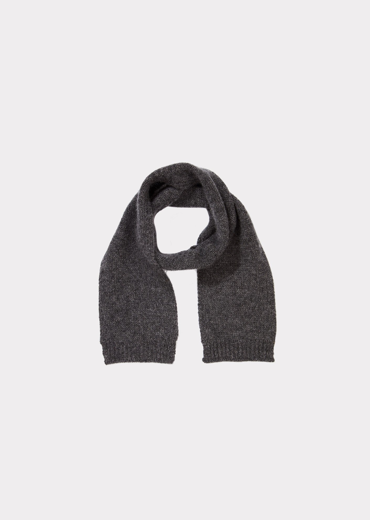 Baby Boy & Girls Grey Cashmere Scarf