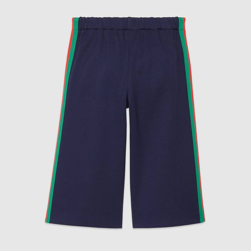 Girls Navy Blue Cord Trousers