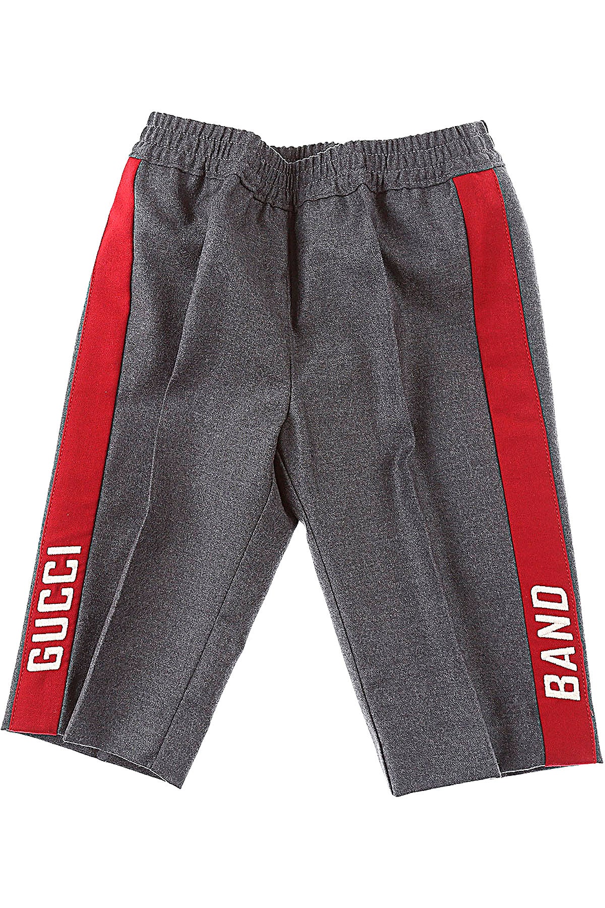 Baby Boys Grey Wool Trousers