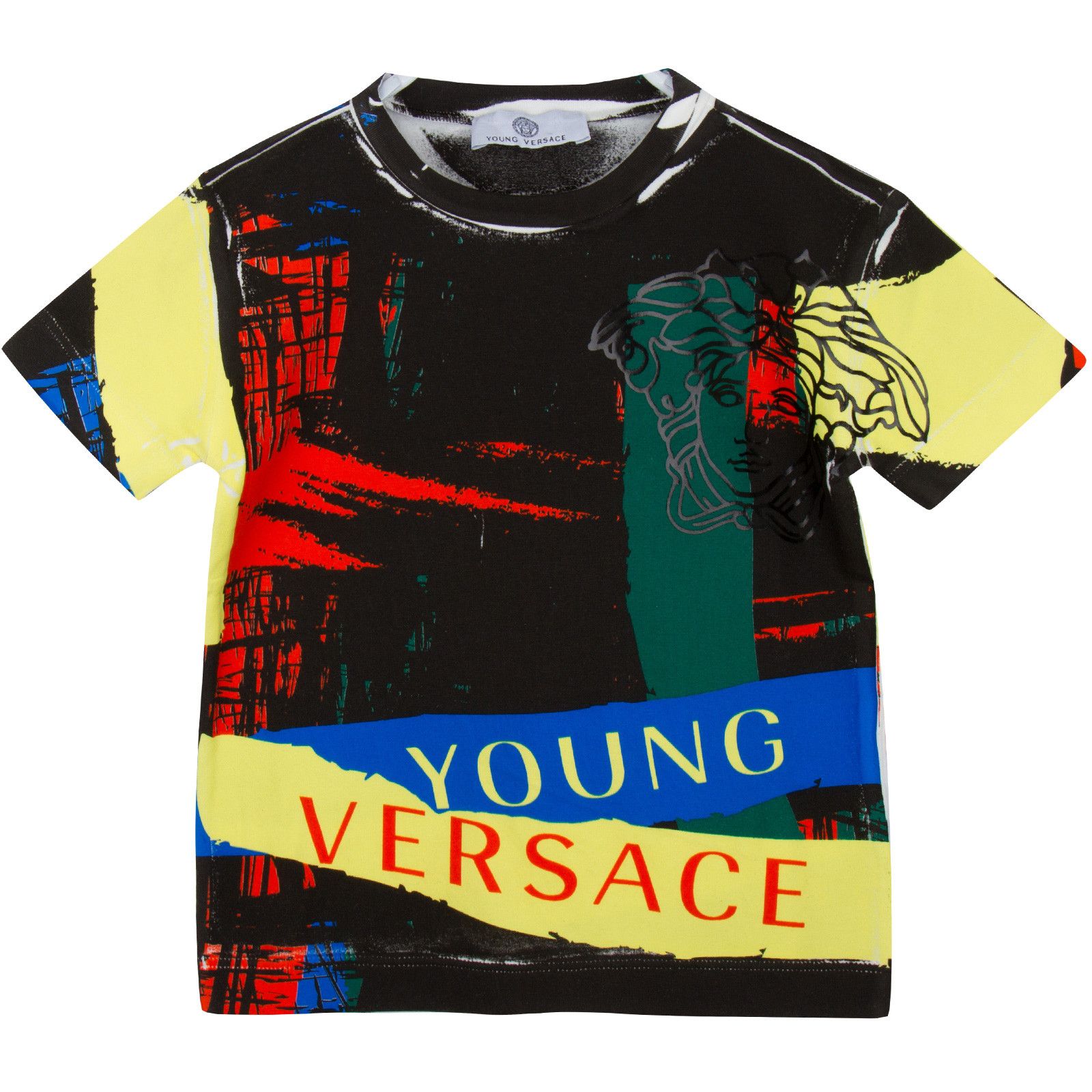 Boys Multicolor Printed Cotton Jersey T-Shirt - CÉMAROSE | Children's Fashion Store