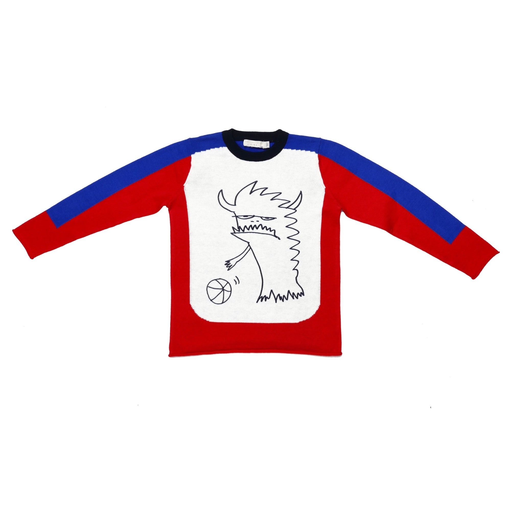 Boys Red & White Mix Color 'Lucky' Sweater - CÉMAROSE | Children's Fashion Store
