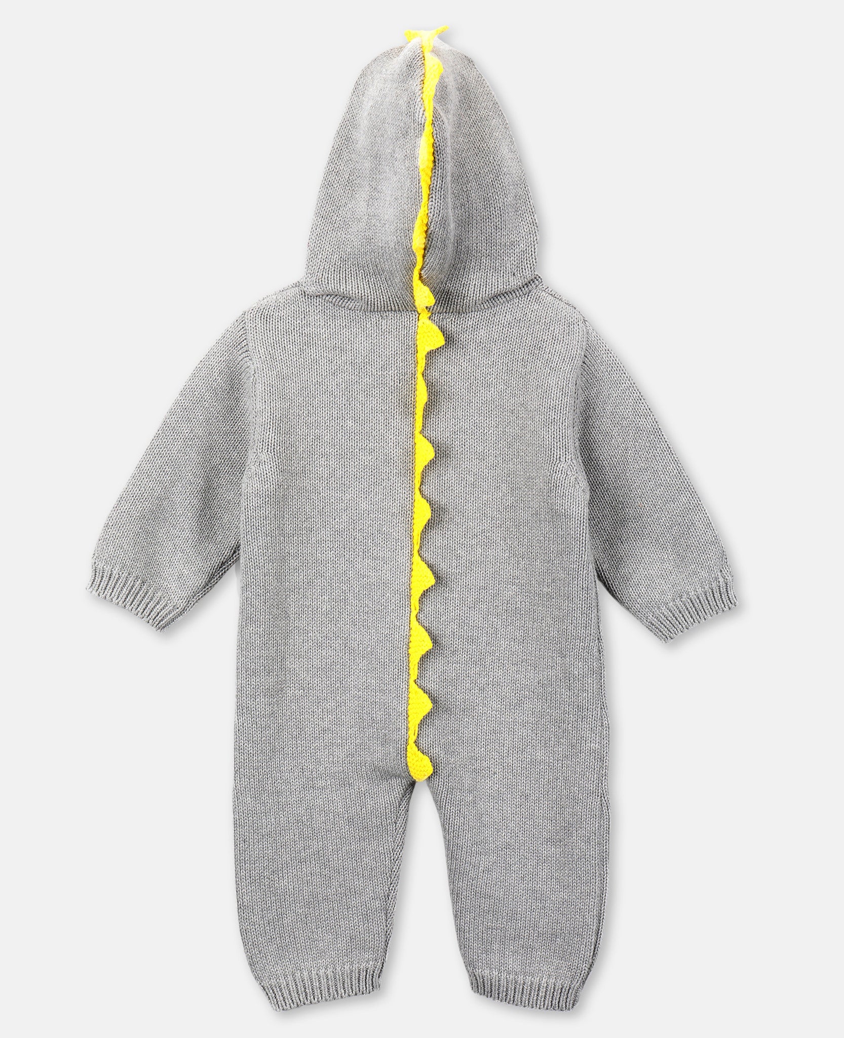 Baby Boys Grey Knit Jumpsuit