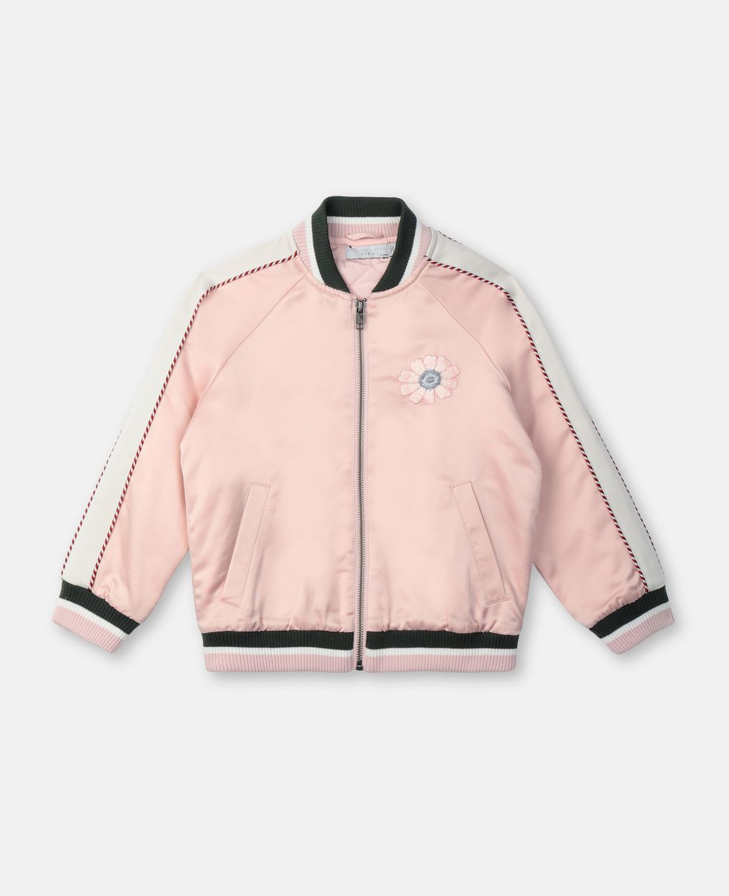 Girls Pink Zip Jacket