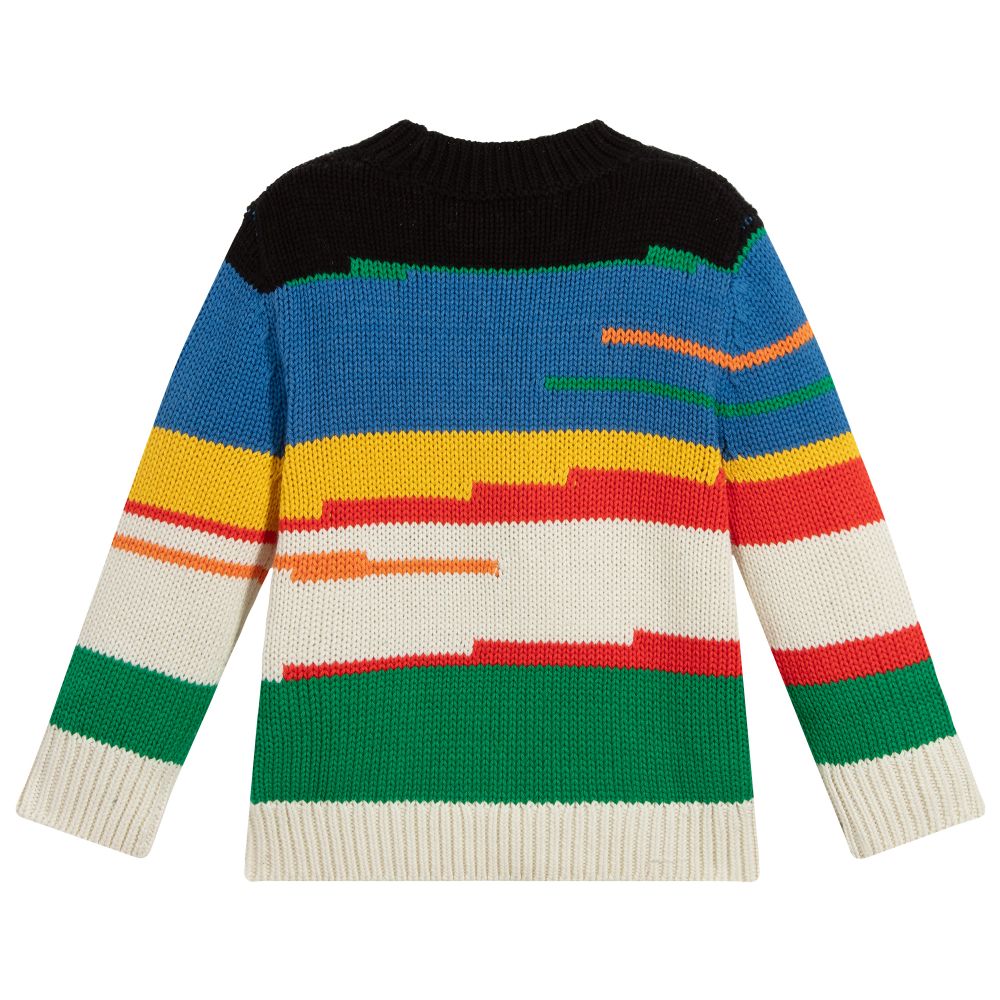 Boys Multicolor Cotton Sweater