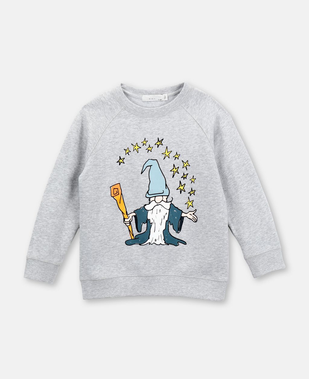 Boys Grey Cotton Sweatshirt