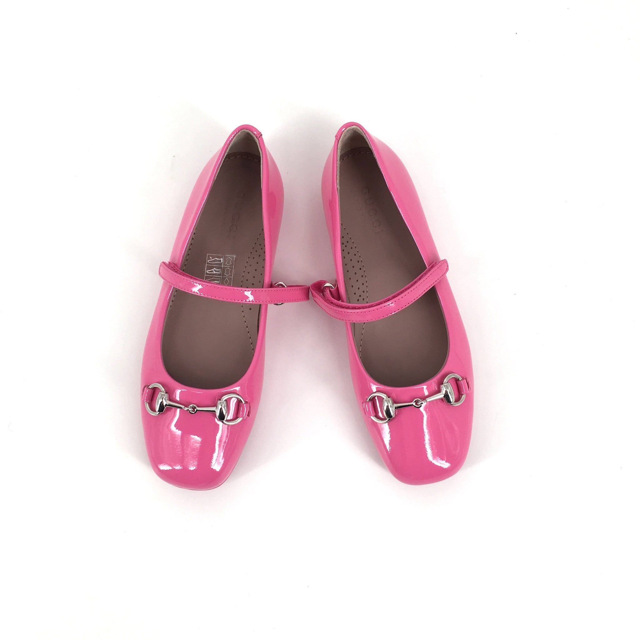 Girls Pink Patent Leather Shoes With Horsebit - CÉMAROSE | Children's Fashion Store - 2